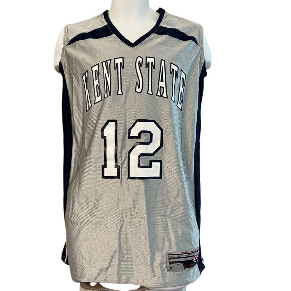 KENT STATE #12 Pro Performance Basketball Jersey Rawlings Ladies Size 38 Large